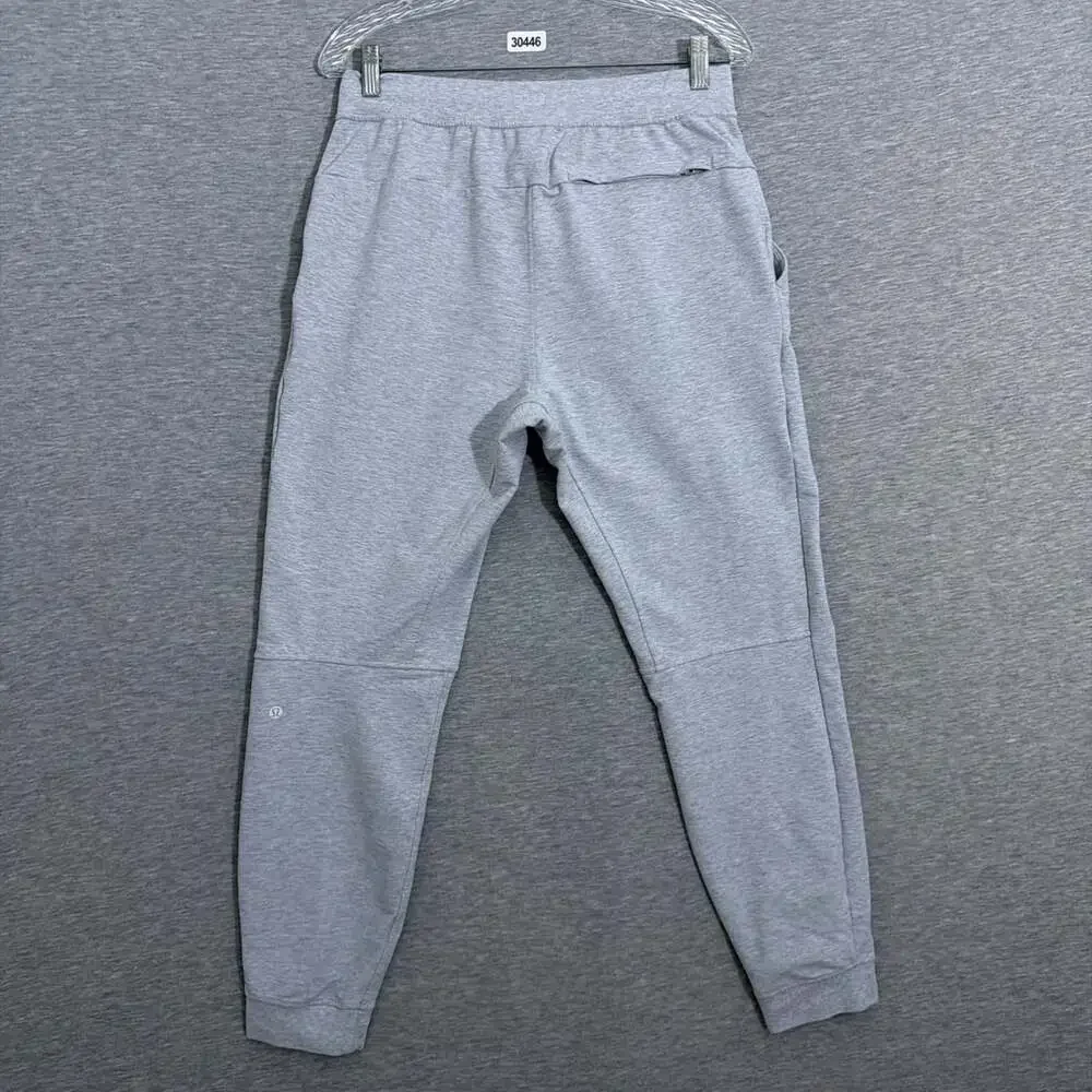 Lululemon Men's Size Medium Gray Cotton Blend City Sweat Jogger Pants